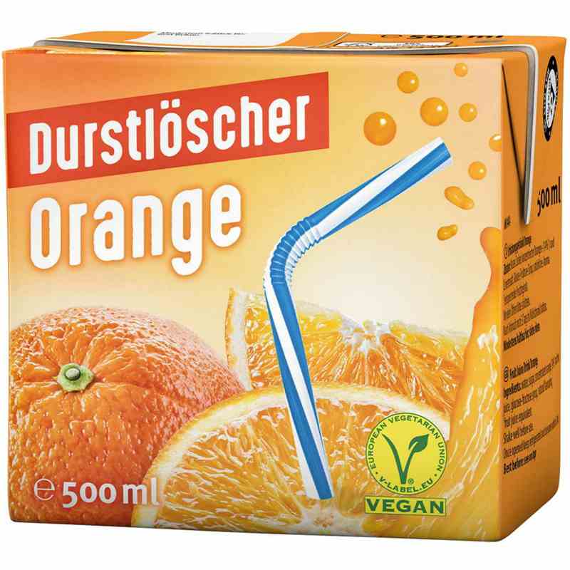 Durstlöscher Orange 0,5LT