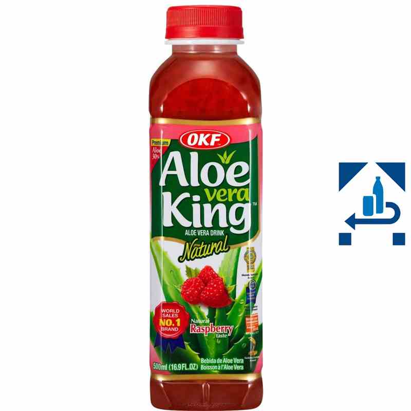 OKF Aloe Vera Rasperry 500ml mit PFAND