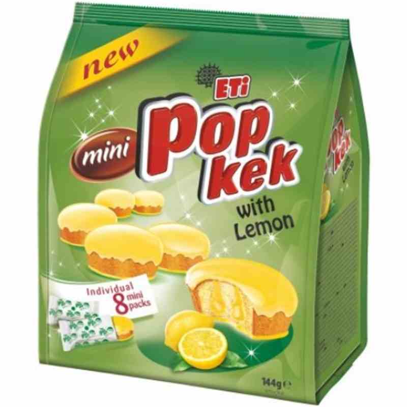 ETI Mini Popkek Limon 144g