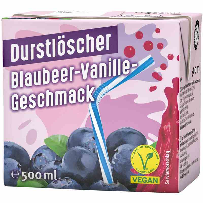 Durstlöscher Blaubeer/Vanille 0,5L