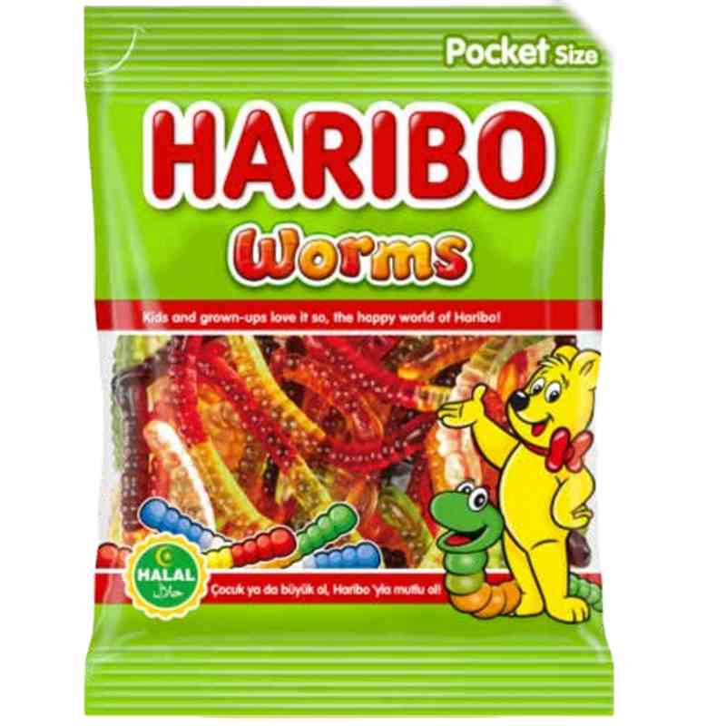 Haribo Worms 100g