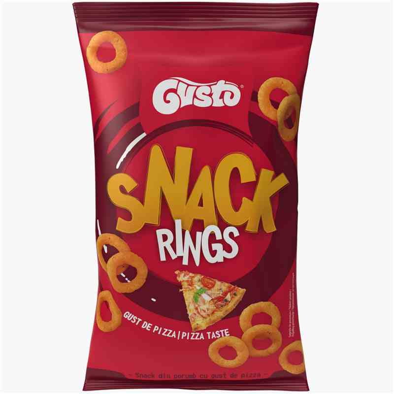 Gusto Chips Snack Rings Pizza 80g