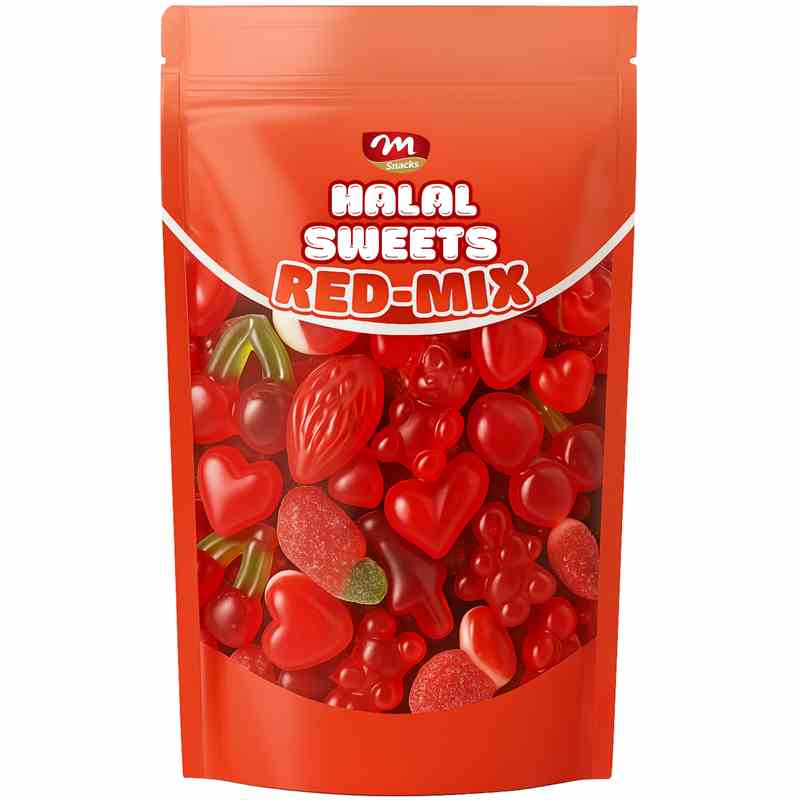 M-Snacks Sweets Red-Mix 175g