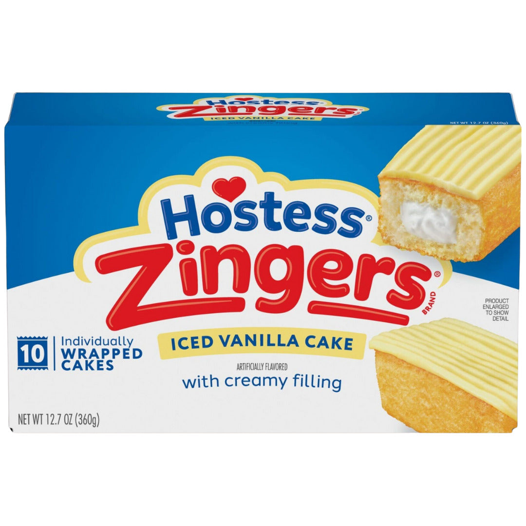 Hostess Zingers Vanilla – 10er Pack 360g