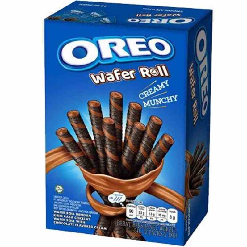 OREO CHOCOLATE WAFER ROLL 54G