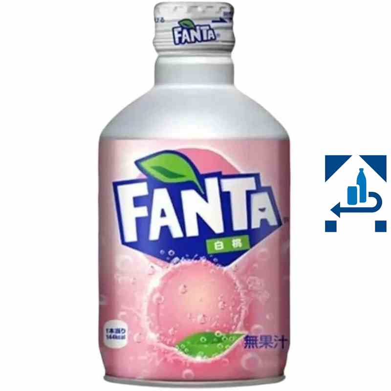Fanta White Peach 300 ml Aludose