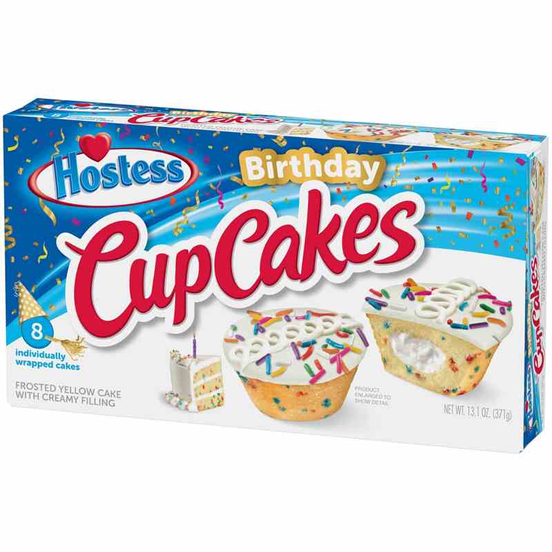Hostess Birthday CupCakes – 8er Pack (371 g)