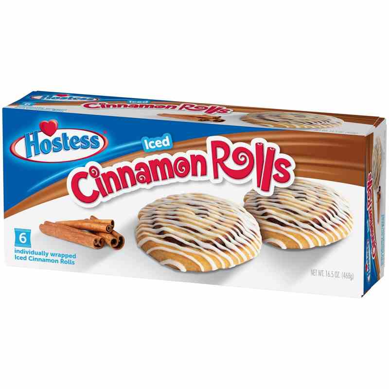 Hostess Iced Cinnamon Roll – 6er Pack (468 g)