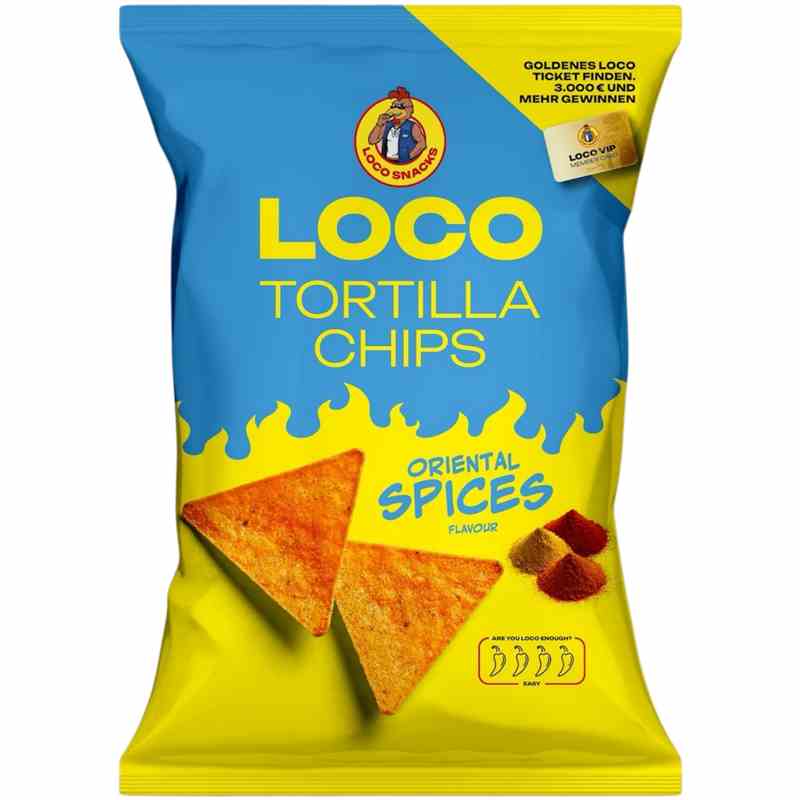 Loco Tortilla Chips Orient Spices 100g