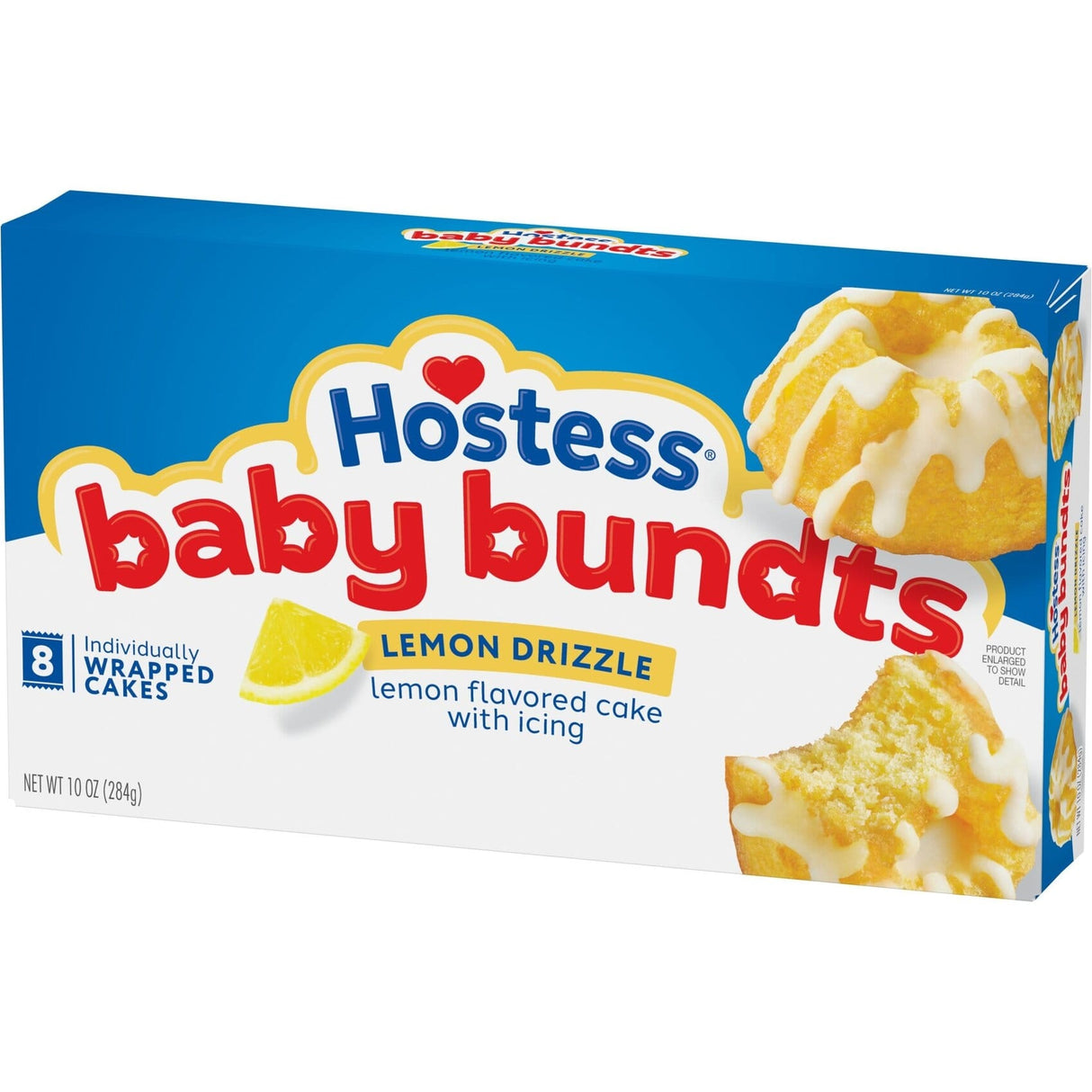 Hostess Baby Bundts Lemon Drizzle – 8er Pack 283g