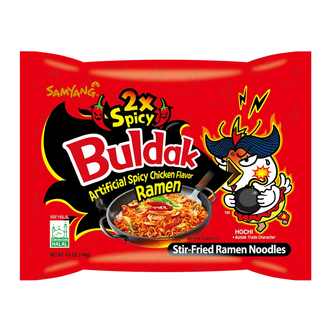 Samyang Buldak Hot Chicken 2XSpicy 140g